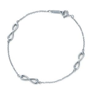 Tiffany & Co. Sterling Silver Infinity Bracelet
